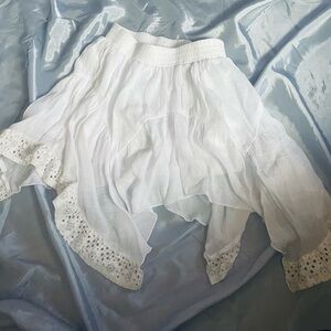 Kids Disney White Lace Whimsy Skirt